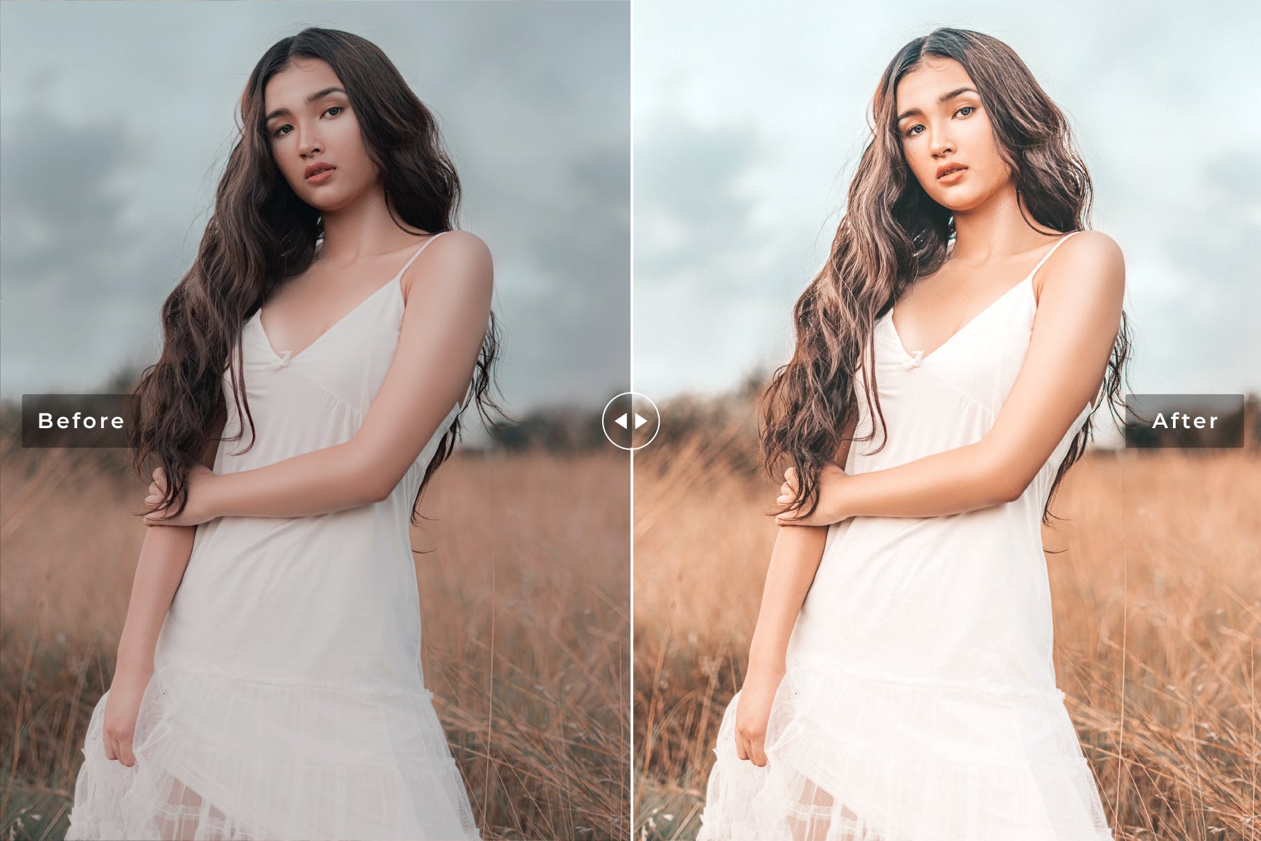 人物肖像摄影高端调色滤镜Lightroom预设 Fresh Mobile & Desktop Lightroom Presets插图(2)