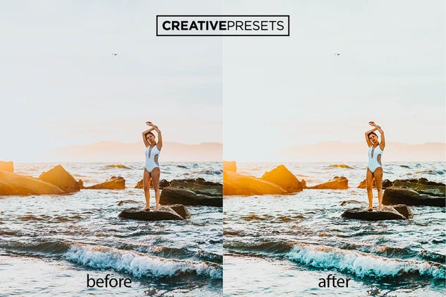 舒适温暖夏日旅行照片效果处理LR预设 Delight – Summer – Lightroom Mobile Preset插图(5)