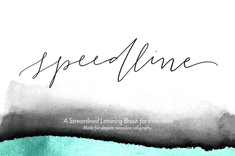 12款 Procreate 专用手写字体笔刷 12 iPad Brushes (For Procreate)插图(6)