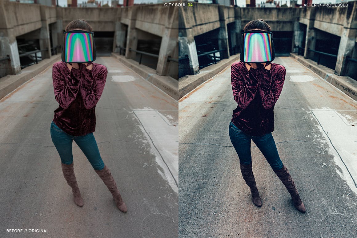 14个现代时尚亮色效果照片处理LR预设 14 City Soul Lightroom Presets + Mobile插图(4)