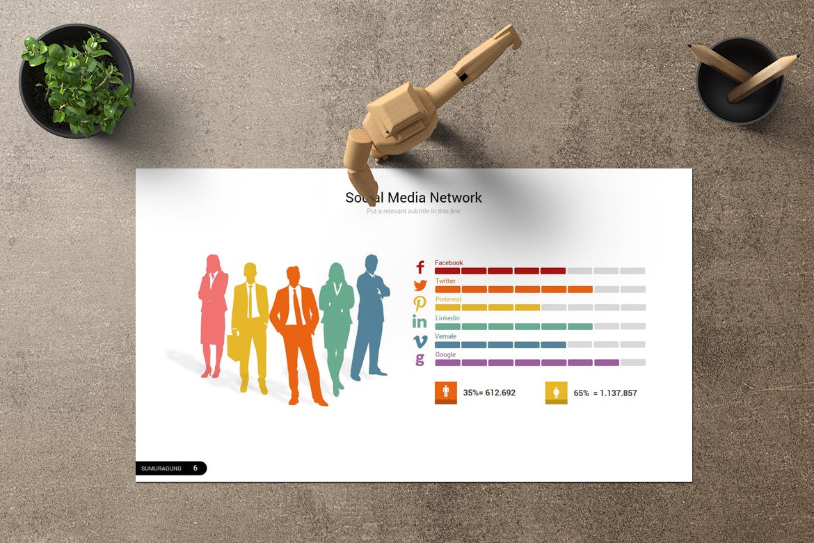 企业团队/业务介绍Keynote幻灯片设计模板 Sumuragung – Keynote Template插图(2)