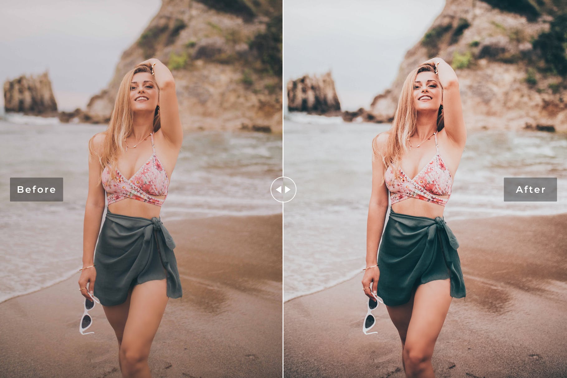 夏日沙滩&海边摄影LR调色预设 Riviera Mobile & Desktop Lightroom Presets插图(2)