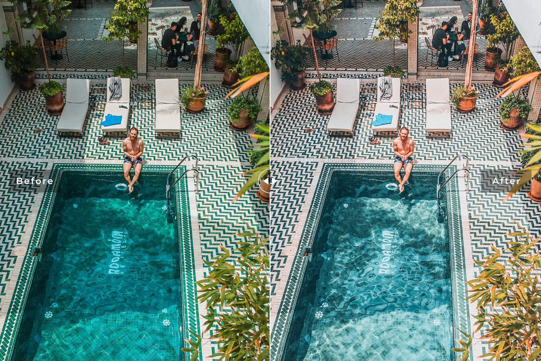 柔和暖色调日落照片后期处理LR调色预设下载 Marrakech Mobile & Desktop Lightroom Presets插图(2)