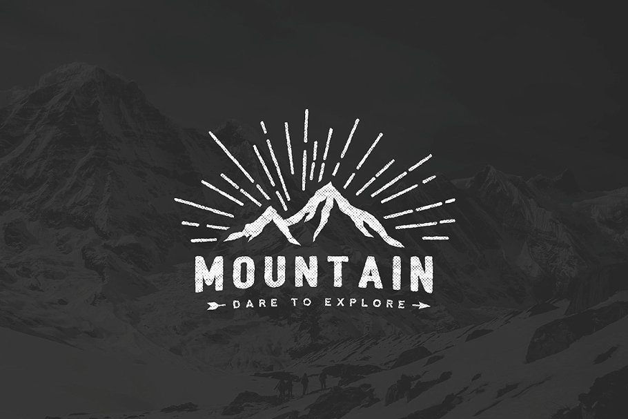 磨损怀旧色调字体效果PS样式 Old Tones插图(2)