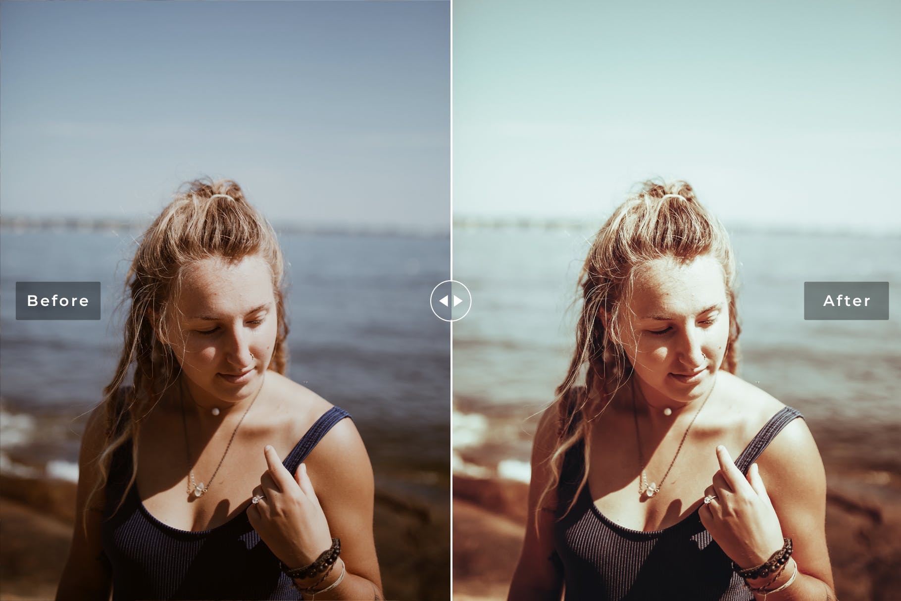 明亮自然色调照片滤镜素材库精选LR预设 Atlantic Mobile & Desktop Lightroom Presets插图(1)