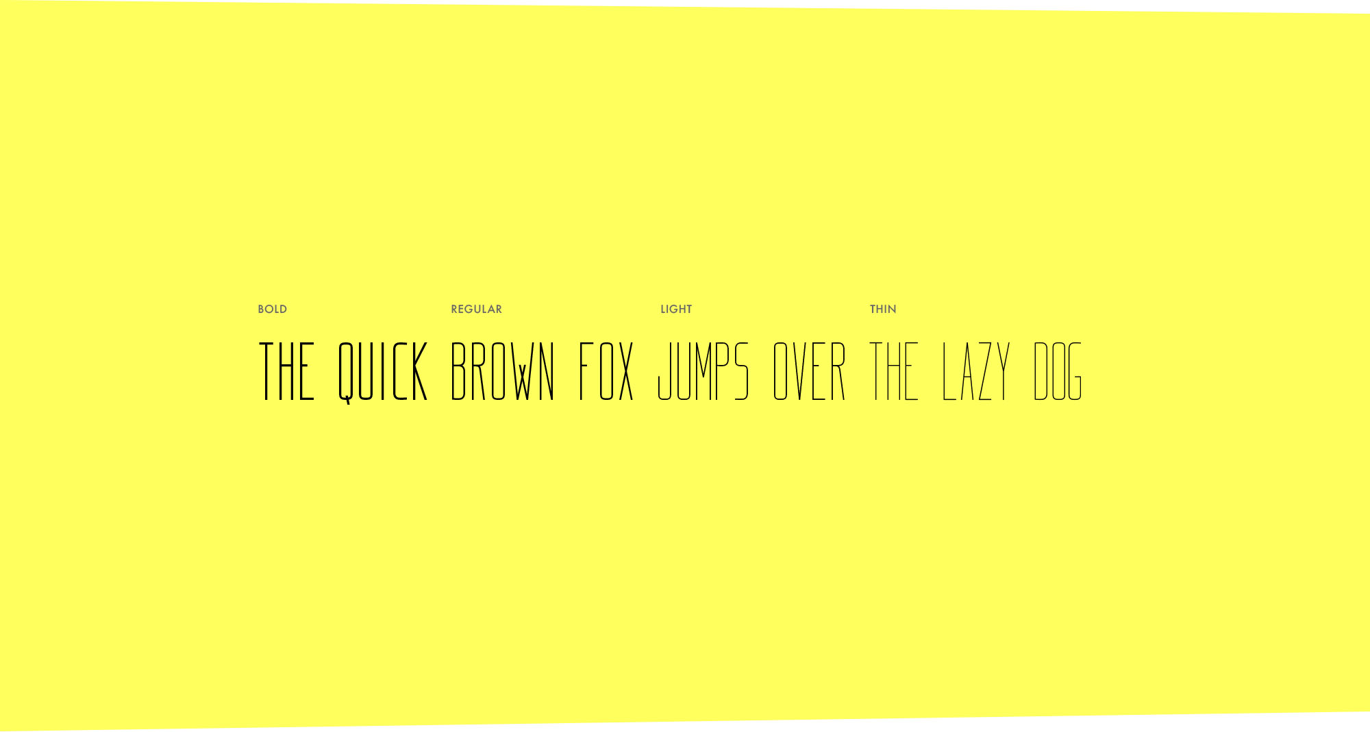 充满个性的全大写排版英文字体 Kompakt All Caps Typeface插图(1)