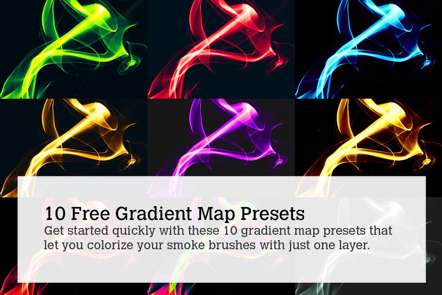 109款抽象烟雾艺术PS笔刷 109 Abstract Smoke Art插图(4)
