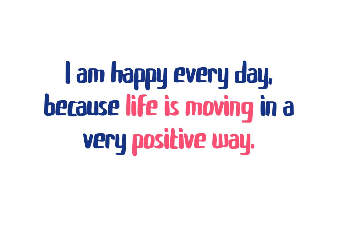 手工绘制英文创意无衬线字体下载 Buggiel插图(6)