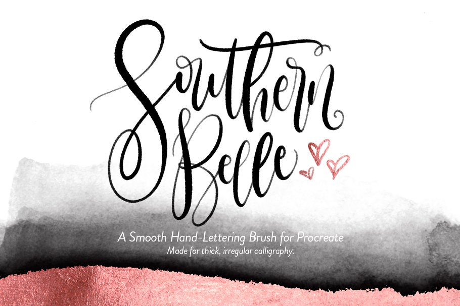 12款 Procreate 专用手写字体笔刷 12 iPad Brushes (For Procreate)插图(1)
