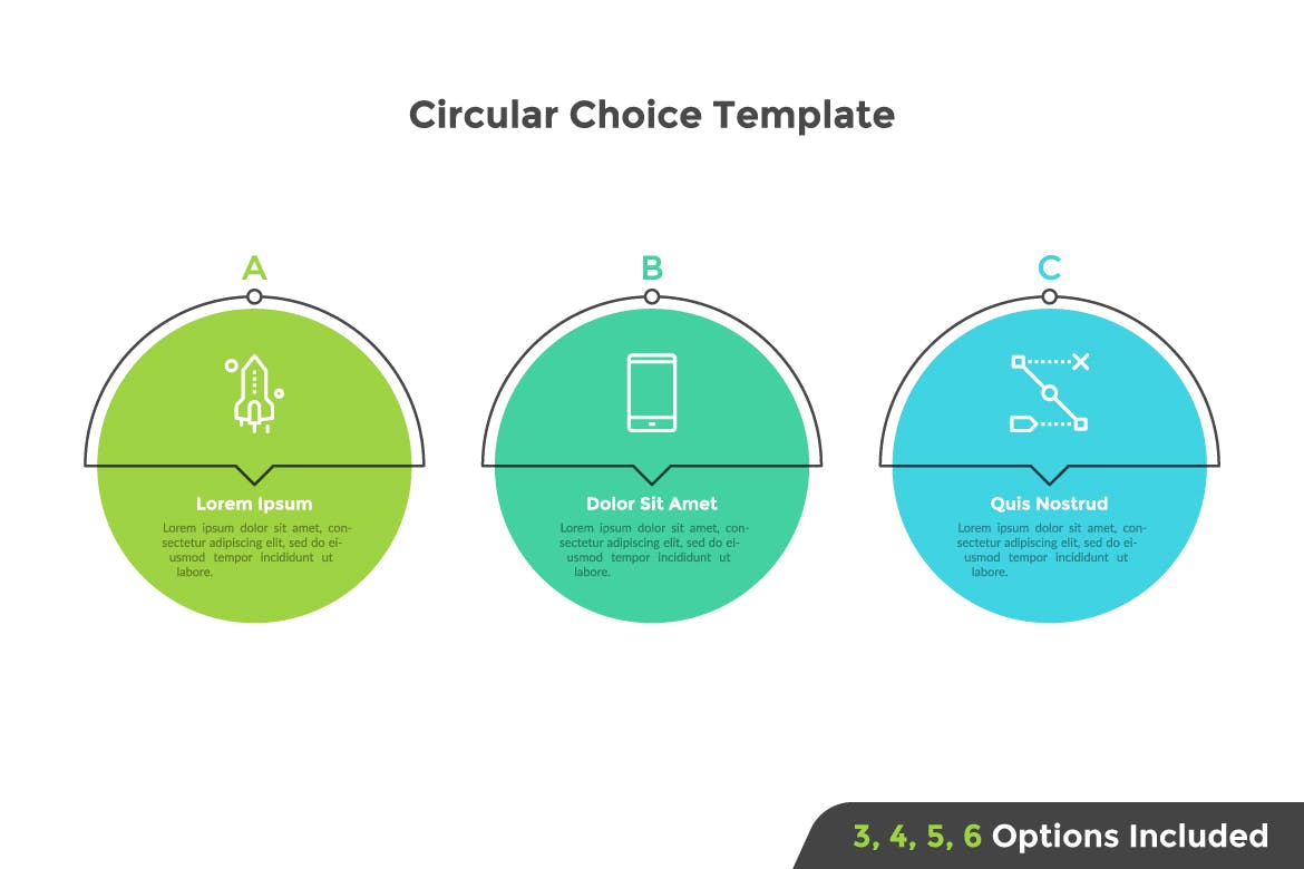 信息图表解决方案矢量图形设计素材包v23 Infographic Solutions. Part 23插图(7)