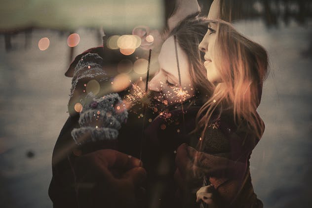 炫酷多重曝光效果照片处理PS图层样式 Hype | Multiple Exposure FX插图(1)