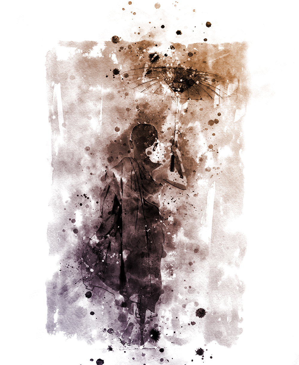 专业多功能水墨风格PS动作 Ink Art Photoshop Action插图(14)