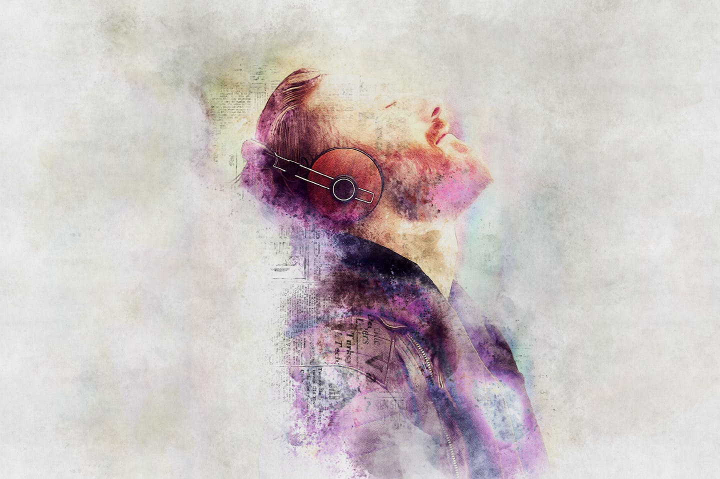 复古手绘背景特效艺术效果PS动作 Retro Print CS4+ Photoshop Action插图(4)