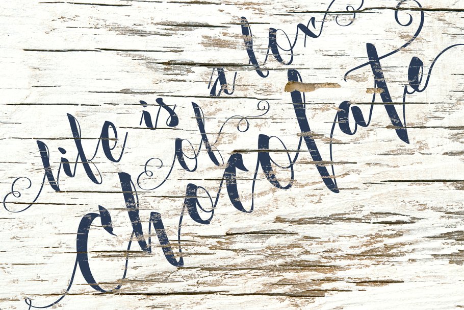 英文手写书法字体 Kexman script + Photo bonus插图(5)