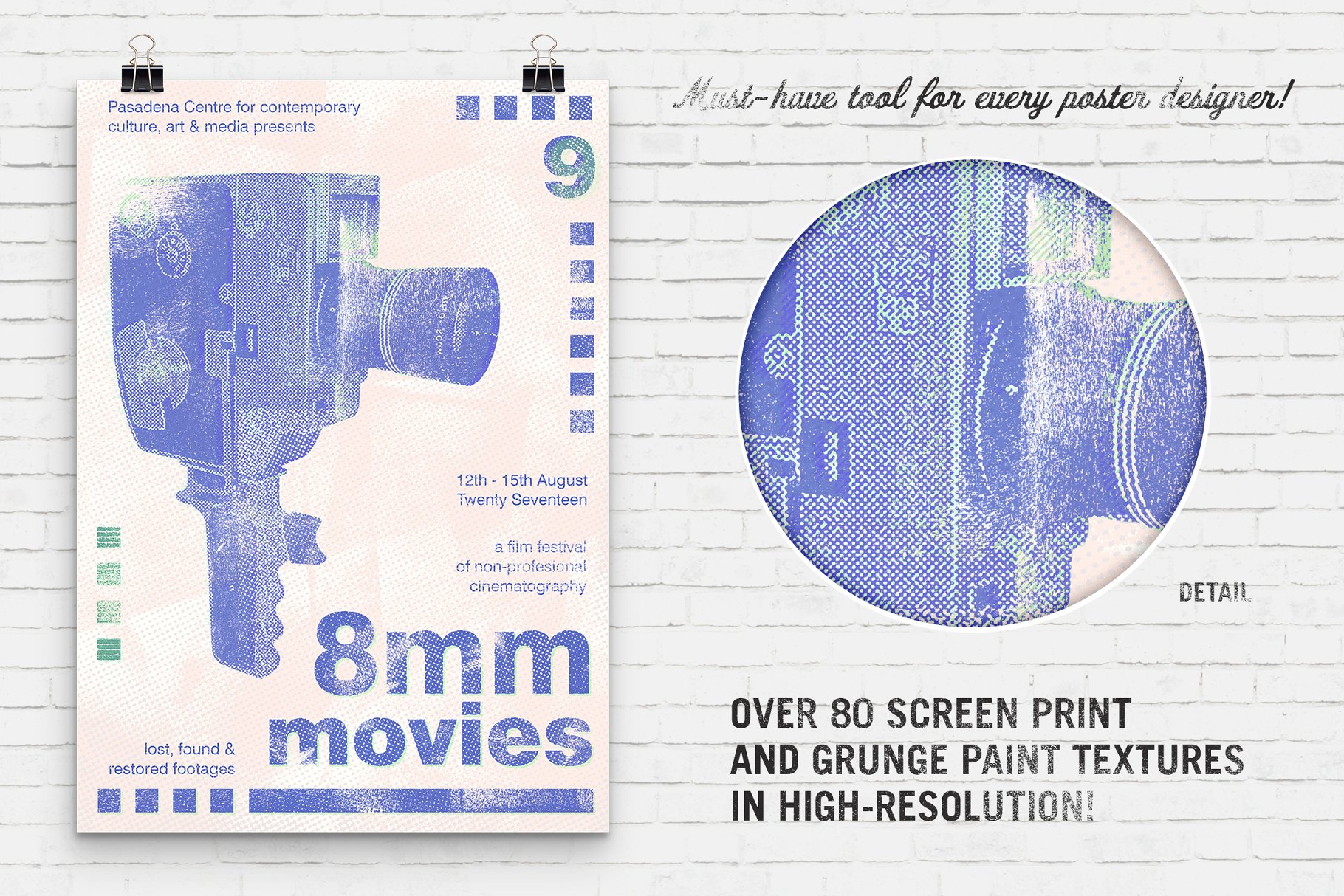 复古影印打印风格图层样式 Misprinter for Adobe Photoshop插图(4)