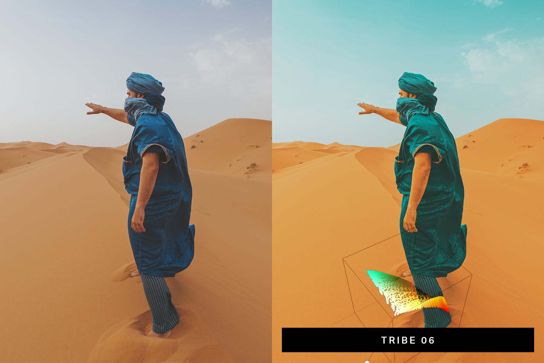 50款沙漠风景摄影调色滤镜素材库精选LR预设 50 Sahara Lightroom Presets and LUTs插图(5)