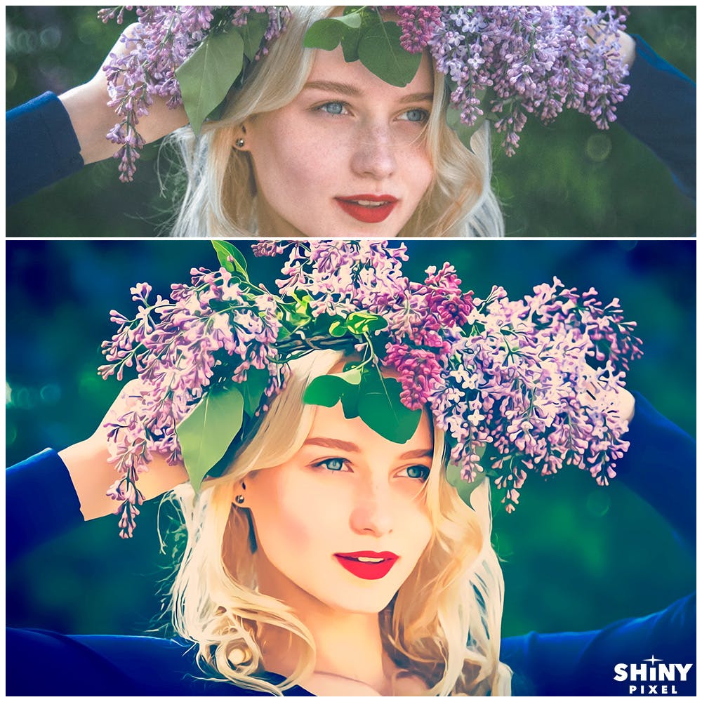 一键转油画效果PS动作 Smart Painting Effect for Photoshop插图(12)