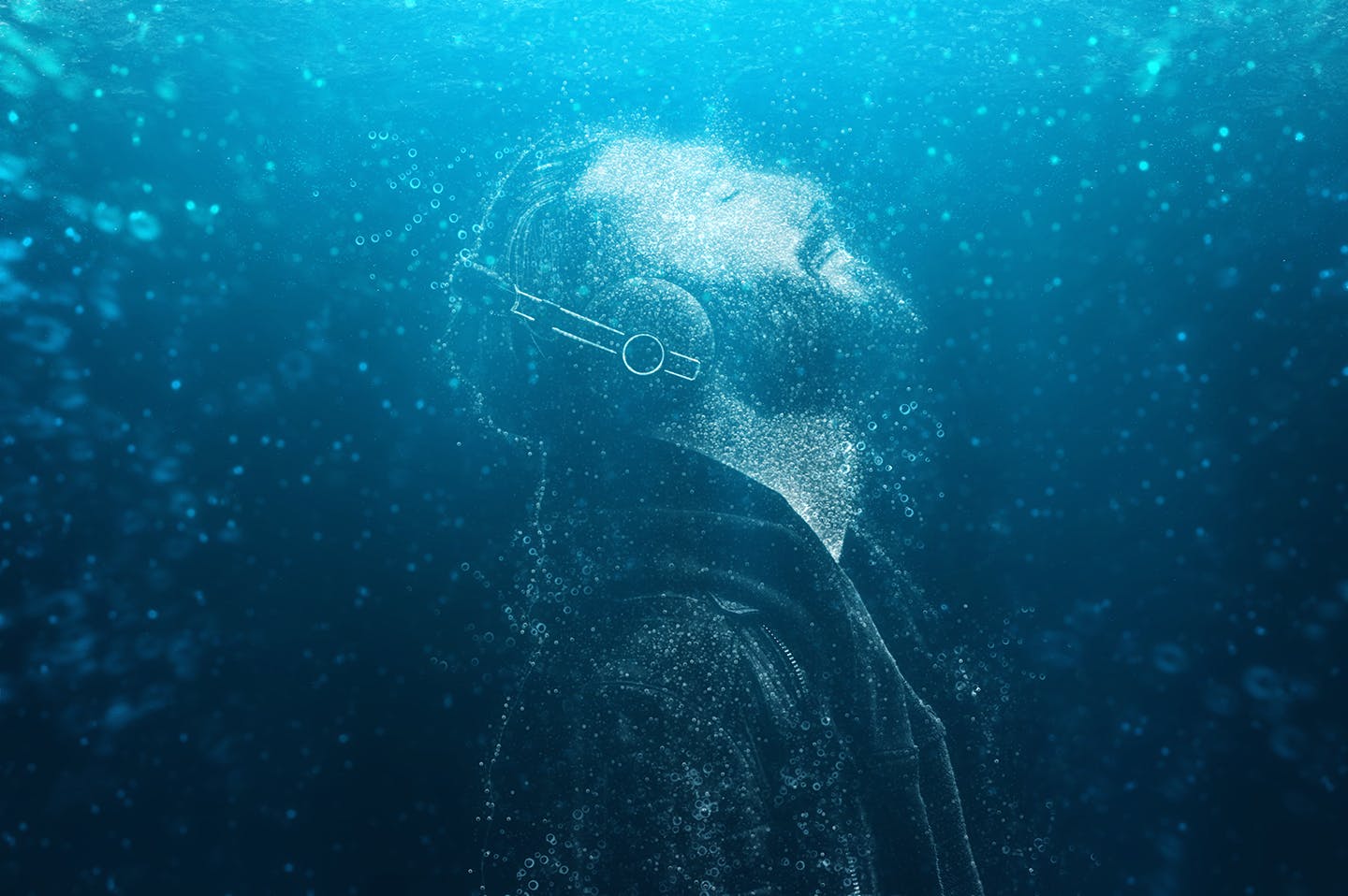 创意水下气泡画艺术效果一键生成PS动作 Bubbles CS4+ Photoshop Action插图(4)