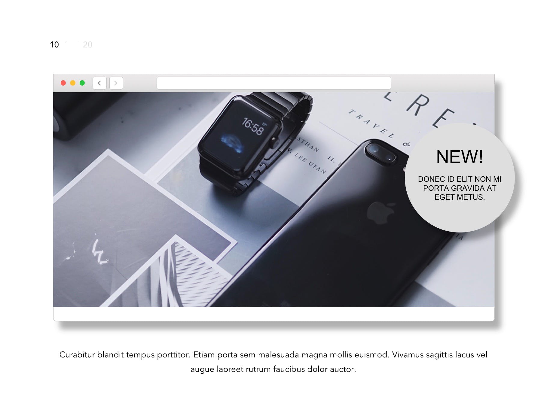 科技感产品设计展示谷歌幻灯片模板 Product Showcase Google Slides Template插图(7)