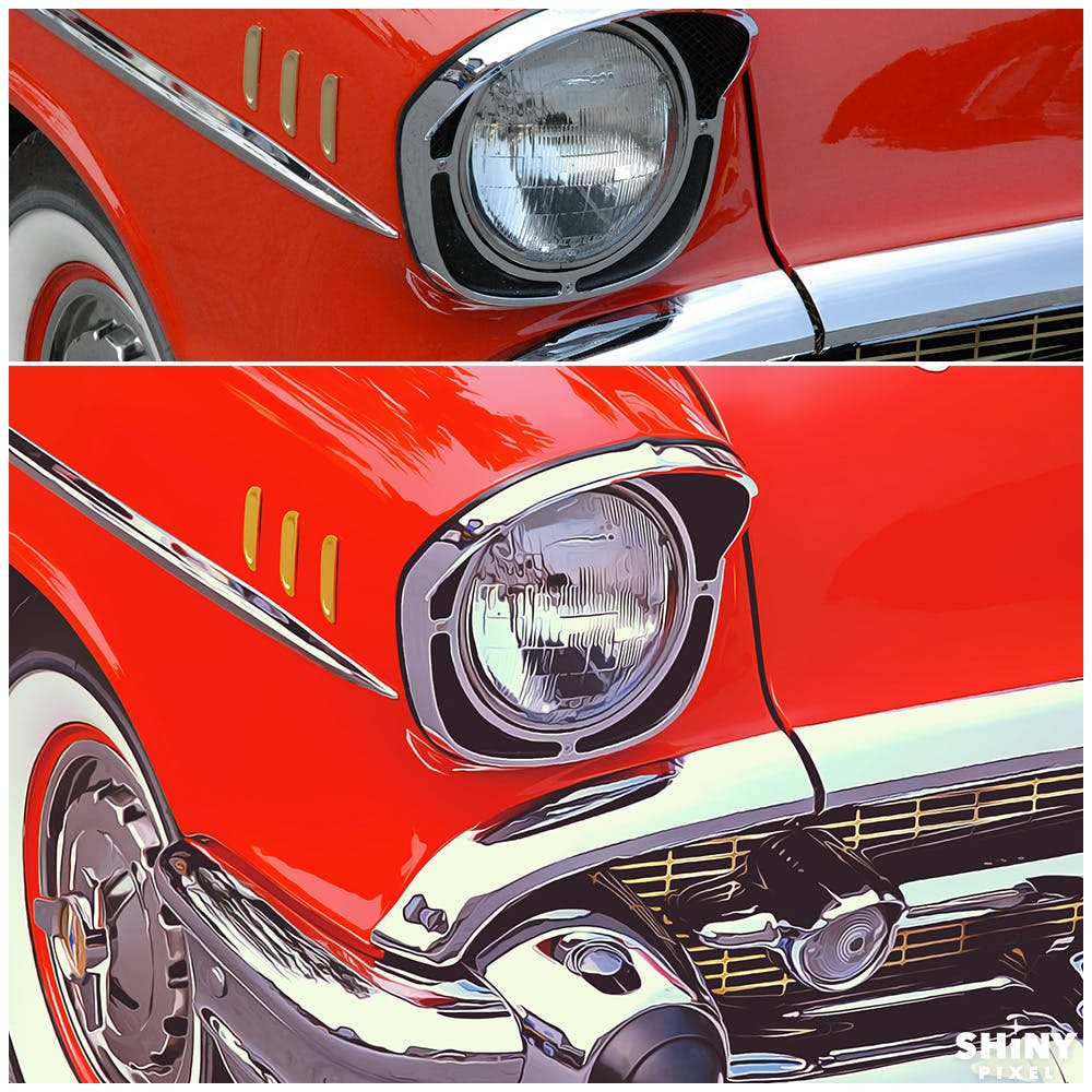 一键转油画效果PS动作 Smart Painting Effect for Photoshop插图(11)