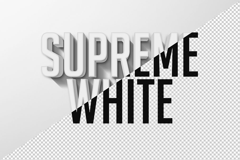 3D立体文本图层样式 3D Text Effects Vol.4插图(7)