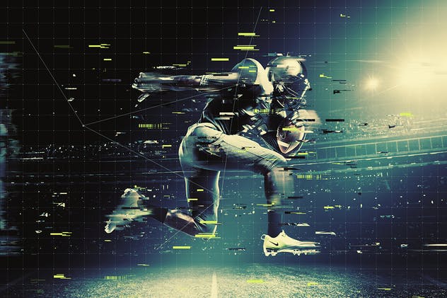 黑客极客充满科技感照片效果PS动作 Hacking Animation Photoshop Action插图(4)