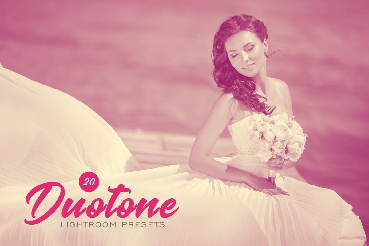 20个人像摄影双色调滤镜LR调色预设 20 Duotone Lightroom Presets插图