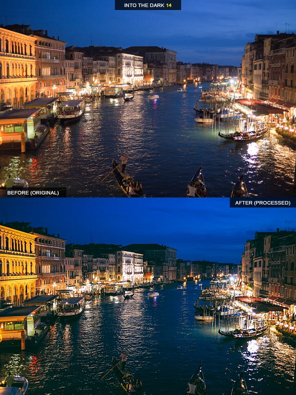 19个夜景摄影照片后期处理LR调色预设 19 Into The Dark Lightroom Presets插图(13)