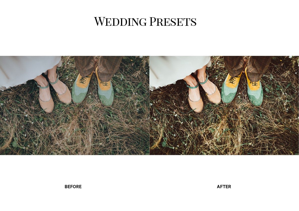 乡村婚纱婚礼照片调色Lightroom预设 The Rustic Wedding Lightroom Preset Collection插图(6)