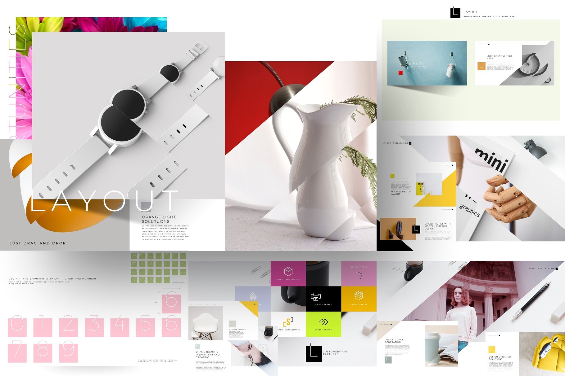 12合1创意极简的幻灯片模板合辑下载 12-IN-1 Creative PowerPoint Bundle [pptx]插图(7)