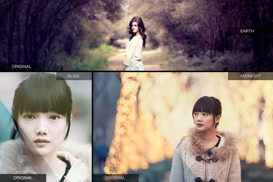 照片光线调节PS动作 Light – Actions Set插图(2)