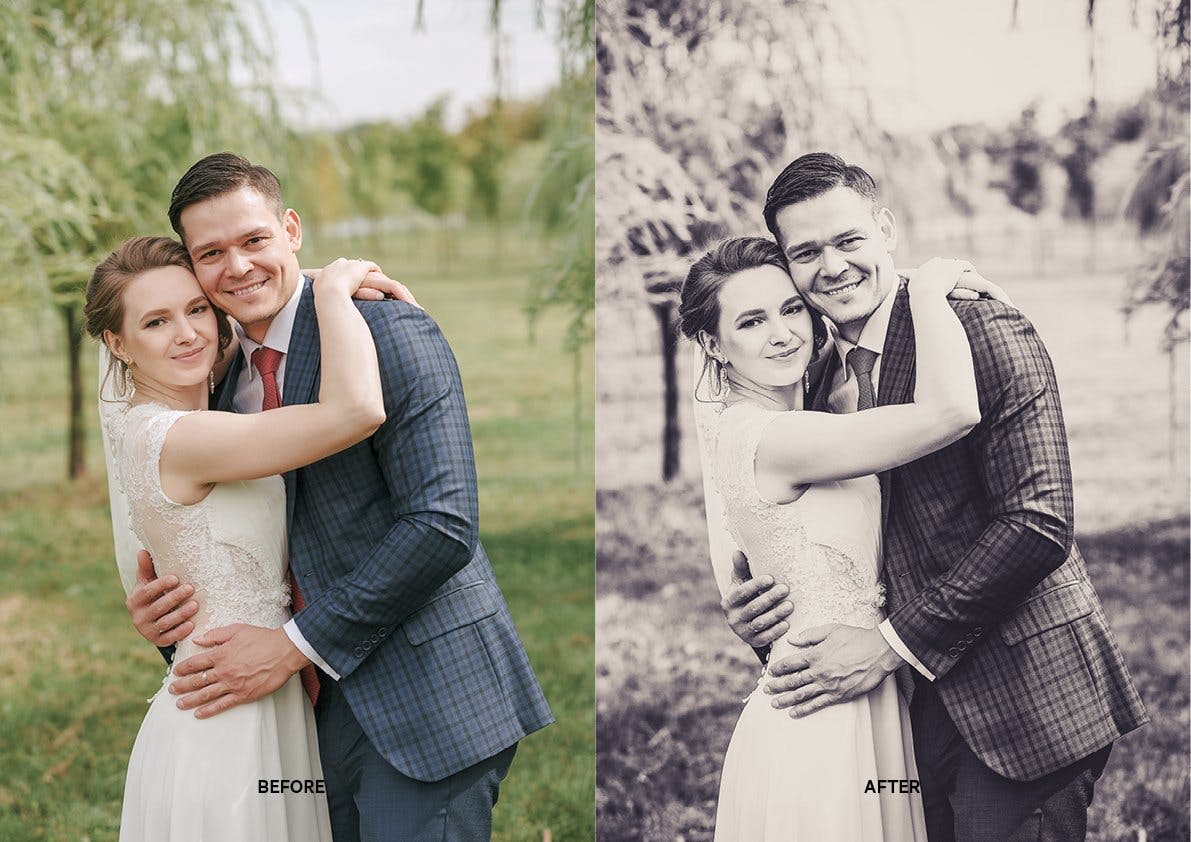 乡村婚纱婚礼照片调色Lightroom预设 The Rustic Wedding Lightroom Preset Collection插图(9)