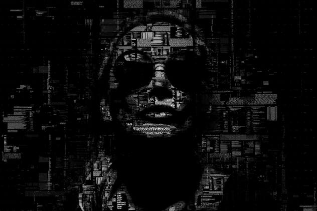 数字货币区块链抽象纹理PS动作 Blockchain 1 Photoshop Action插图(4)