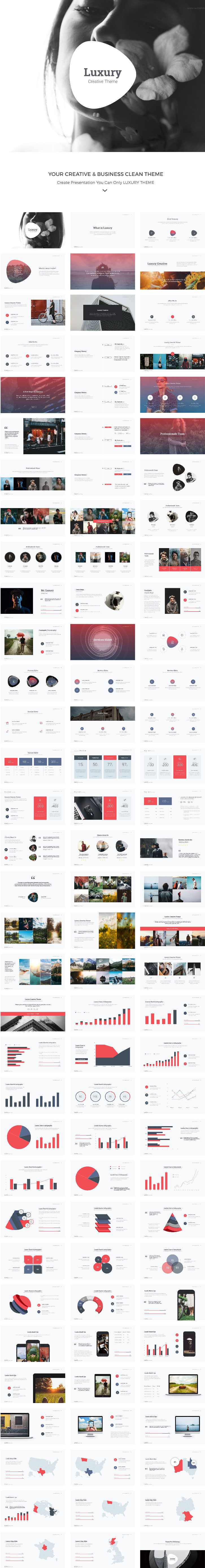 奢侈品味道的PPT模版下载[key,pptx]插图