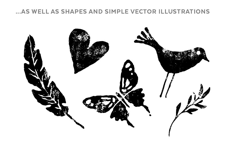 凸版印刷机印刷效果AI动作 Letter presser插图(3)