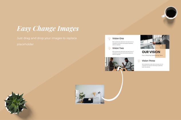 时尚多用途Google幻灯片演示模板 Steart – Pitch Deck Google Slides Presentation插图(5)