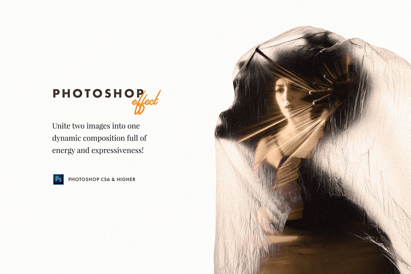 双重曝光创意艺术效果PS图层样式 Double Exposure Photoshop Effect插图(1)