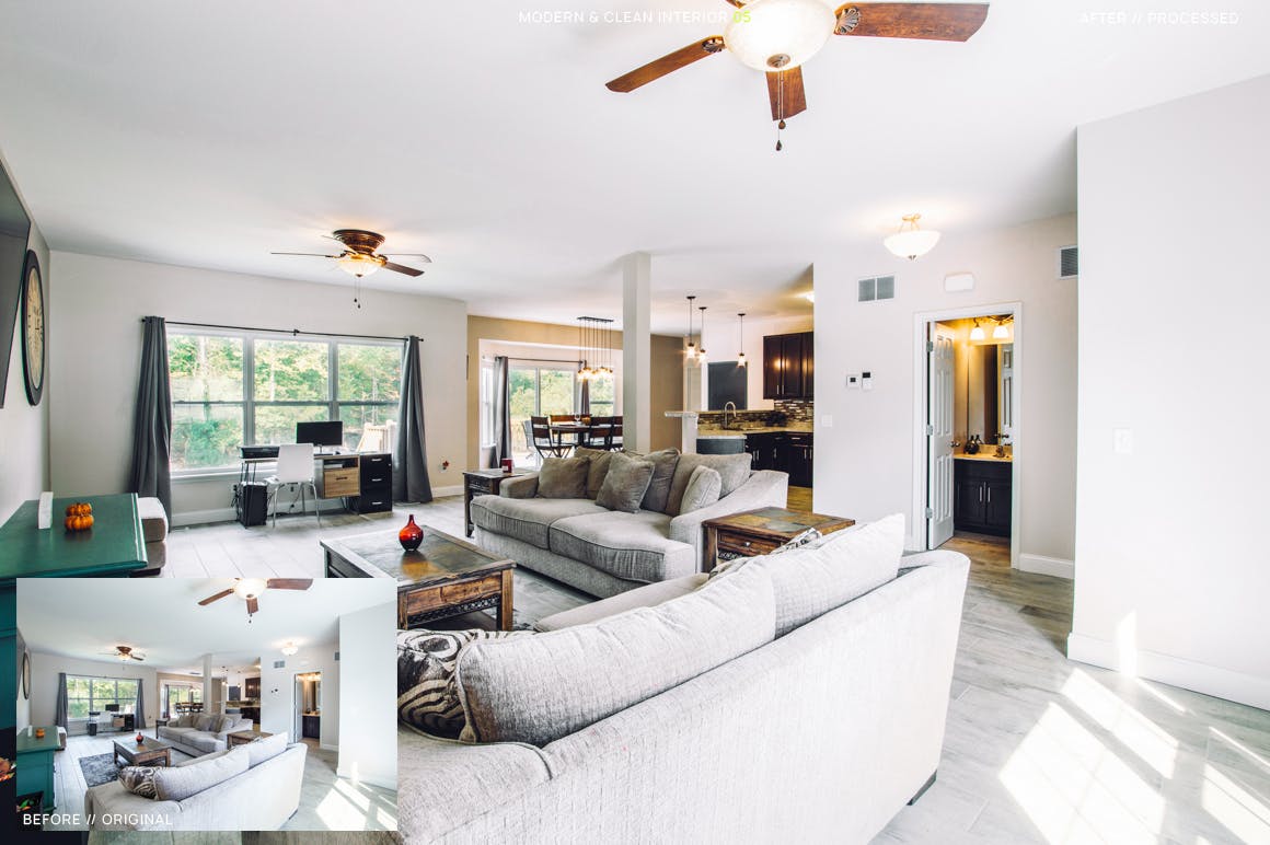 12款现代建筑&室内摄影后期LR调色预设 12 Modern & Clean Interior Presets + Mobile插图(5)