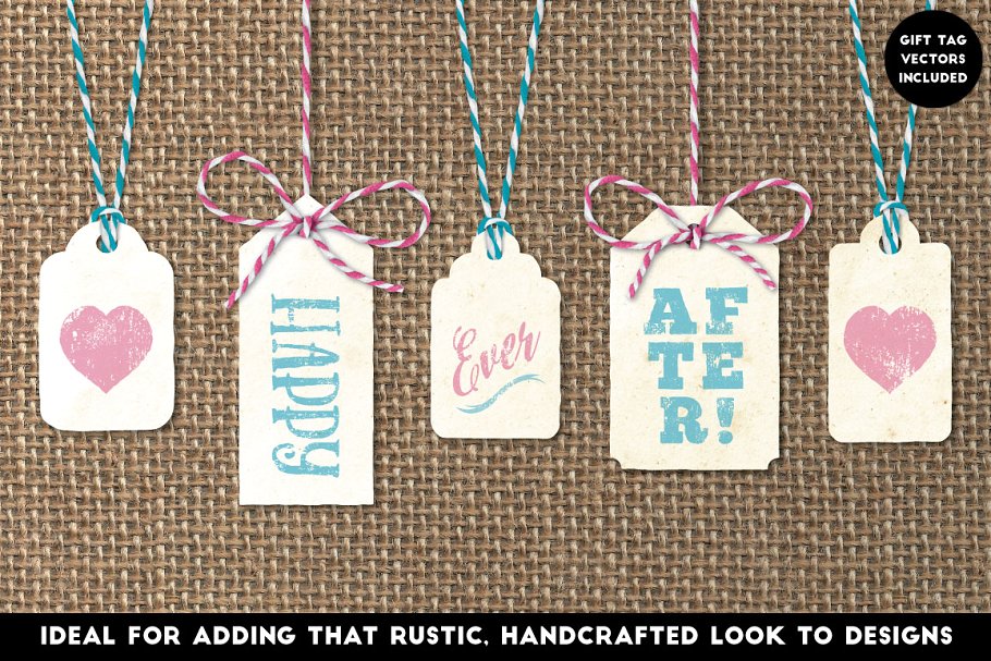 真实绳索纹理AI笔刷 Real Rope – Illustrator Brushes插图(2)