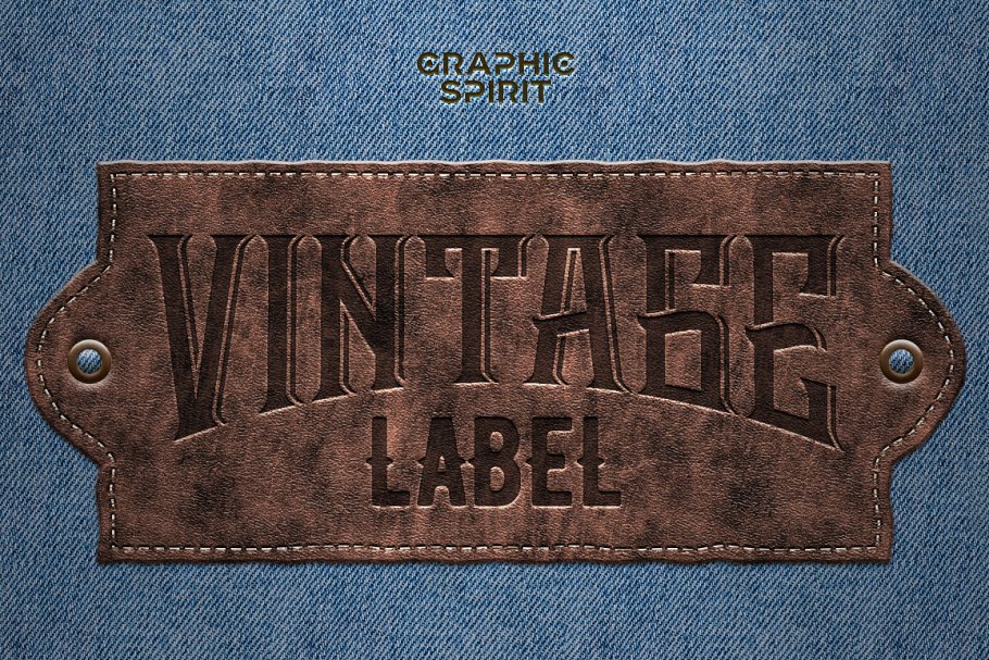 真皮皮革皮质质感纹理图层样式 Leather Layer Styles For Photoshop插图(4)