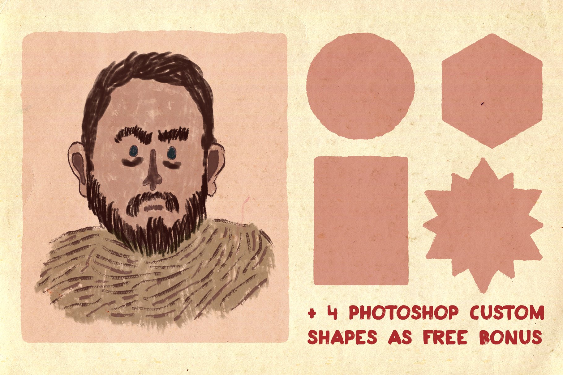 68种白板笔笔画PS笔刷 68 Dry Markers Photoshop Brushes插图(4)