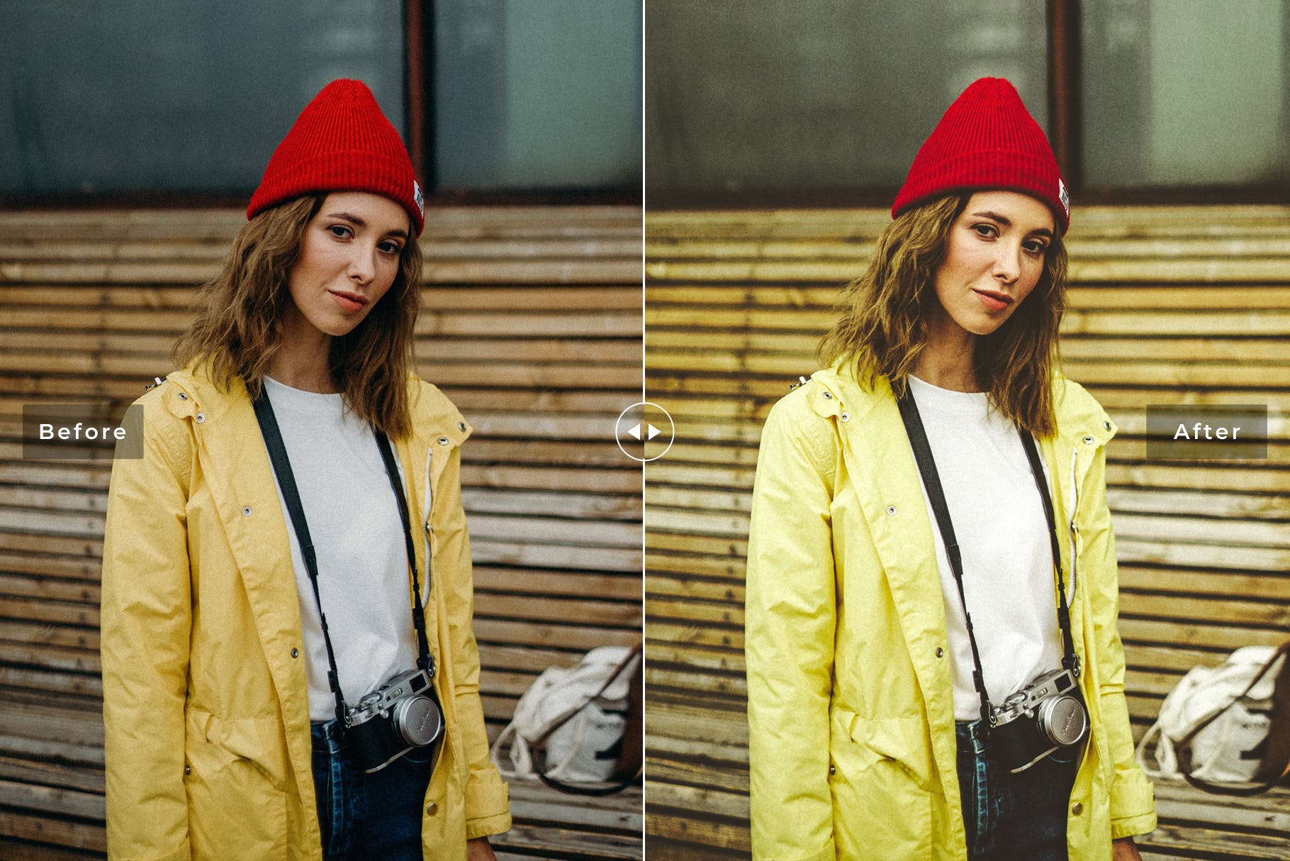 明亮柠檬黄暖色调照片后期处理LR调色预设 Lemonade Mobile & Desktop Lightroom Presets插图(2)