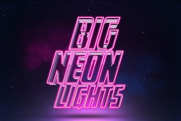 80年代复古风格文本特效文字样式v1 80’s Style Text Mockups V1插图(13)