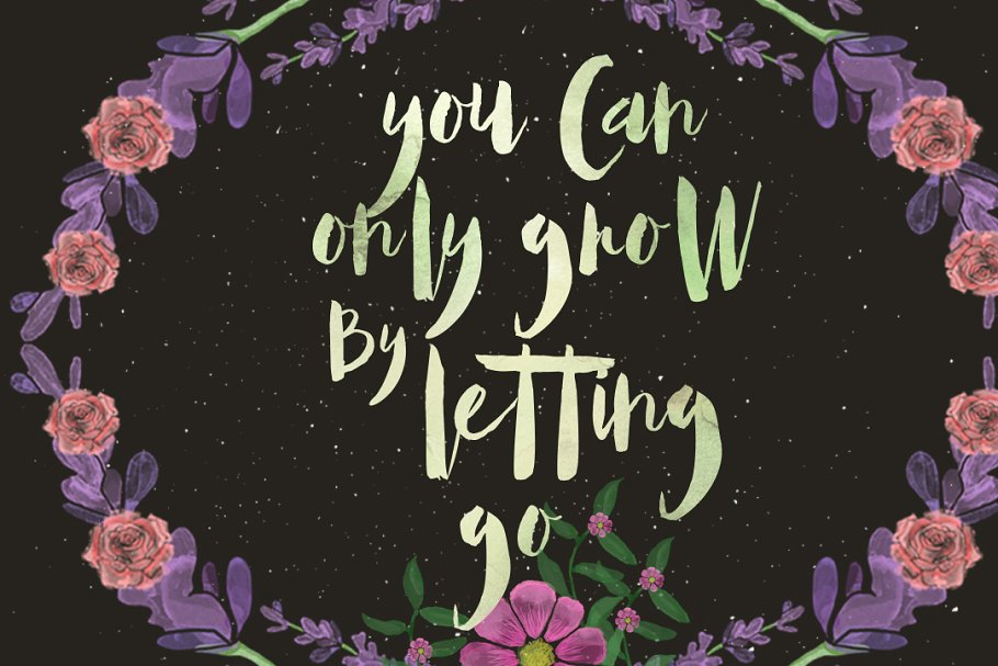 手写英文字体、笔刷&矢量图形 Mallow Typeface & EXTRA Mockup插图(3)