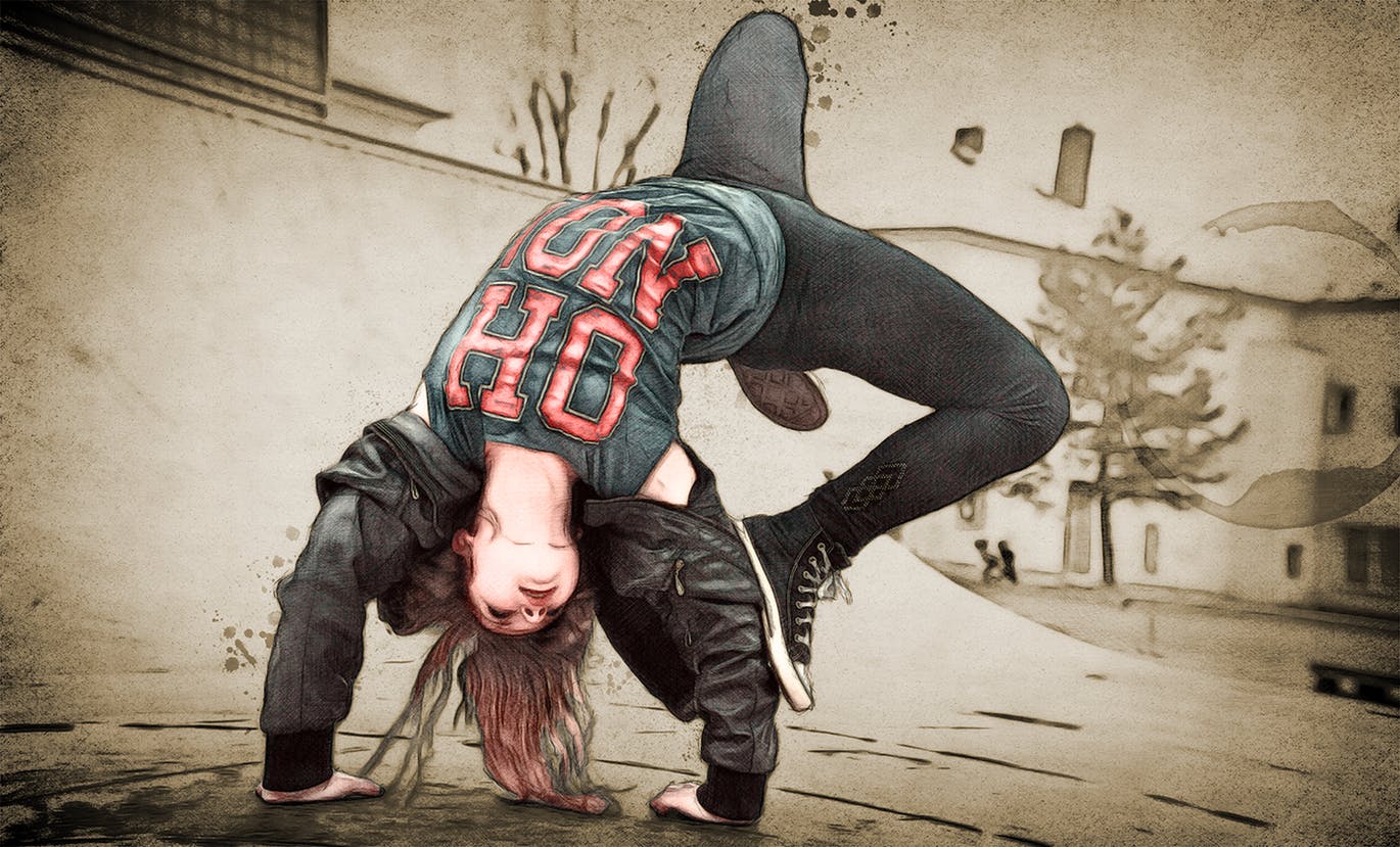 创意彩铅素描绘画效果PS动作 Rough Pencil Sketch CS3+ Photoshop Action插图(4)