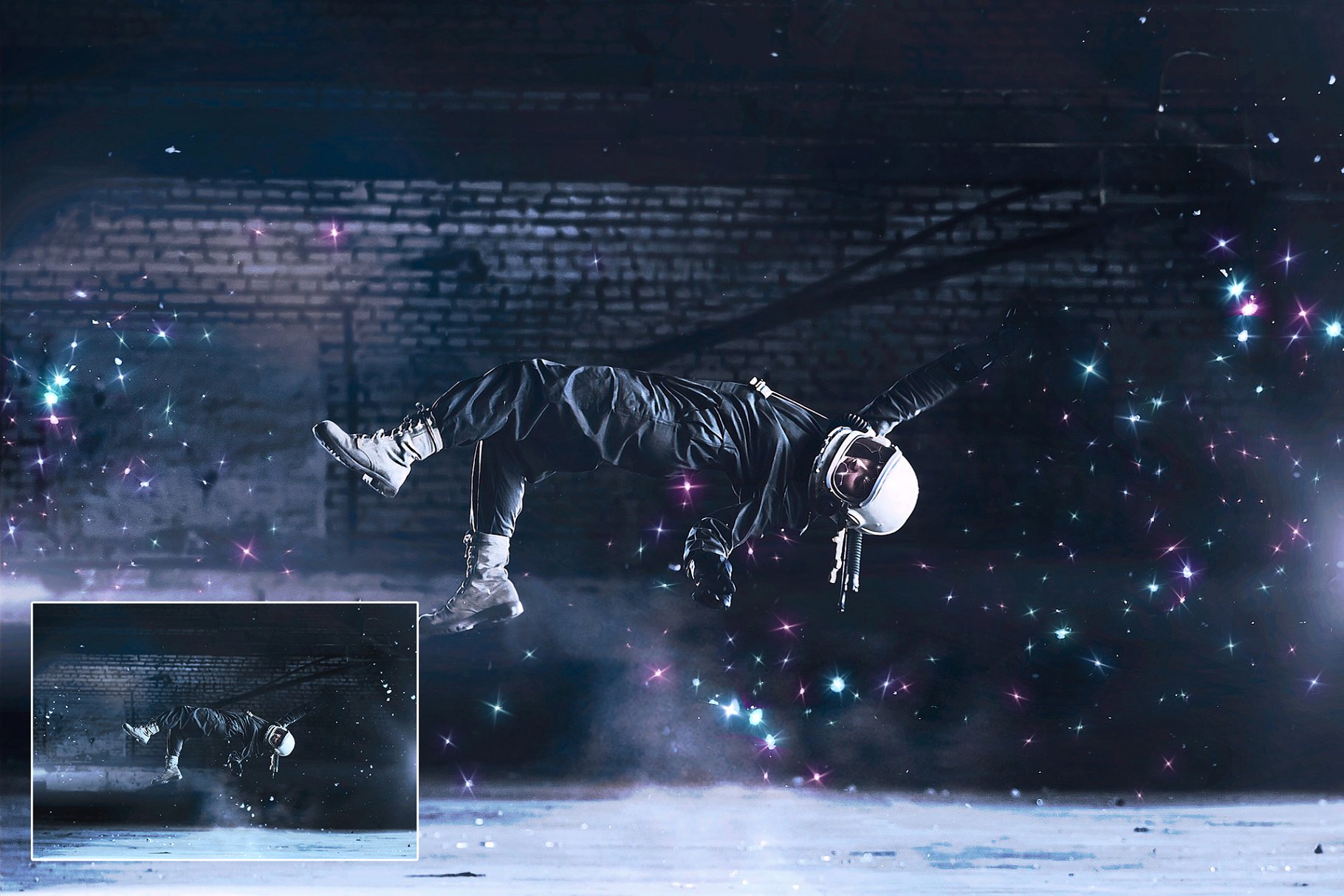 粒子光线背景PS笔刷 Lights & Particles – Photoshop Pack插图(6)