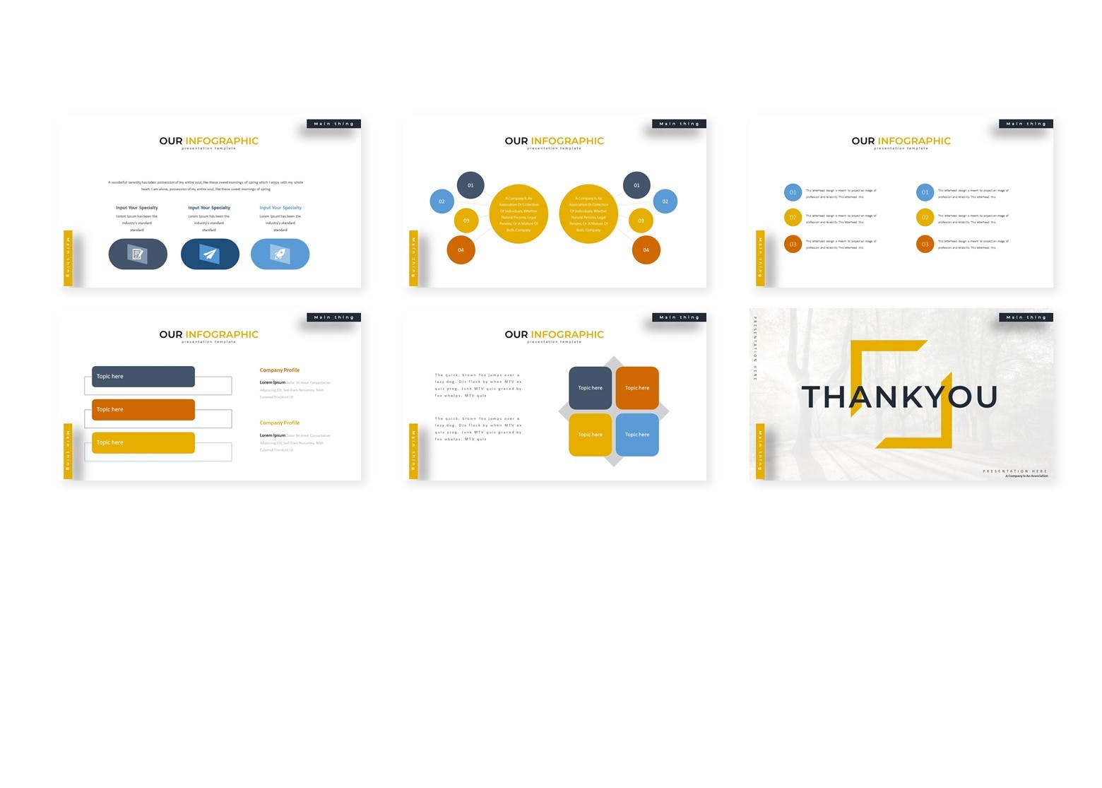 绿色大自然美丽风景主题谷歌幻灯片模板 Greenlife – Google Slides Template插图(3)