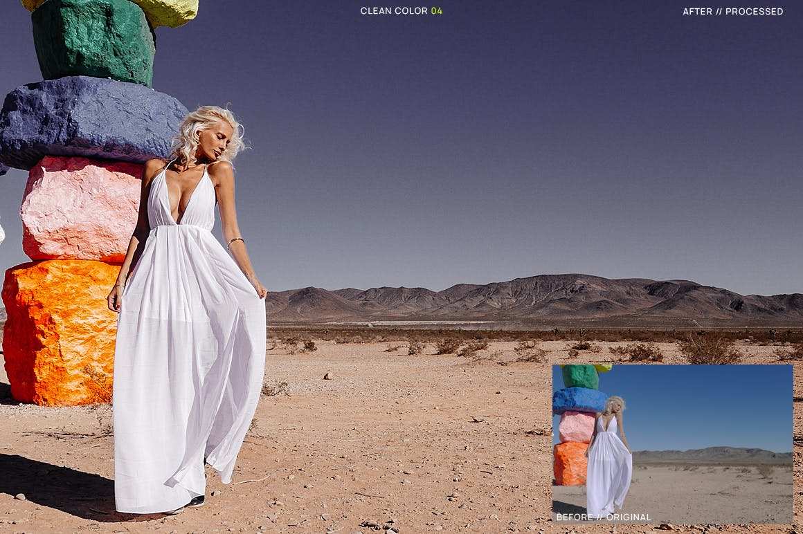 12种现代极简时尚VSCO风格LR调色预设 12 Clean Color Lightroom Presets + Mobile插图(4)