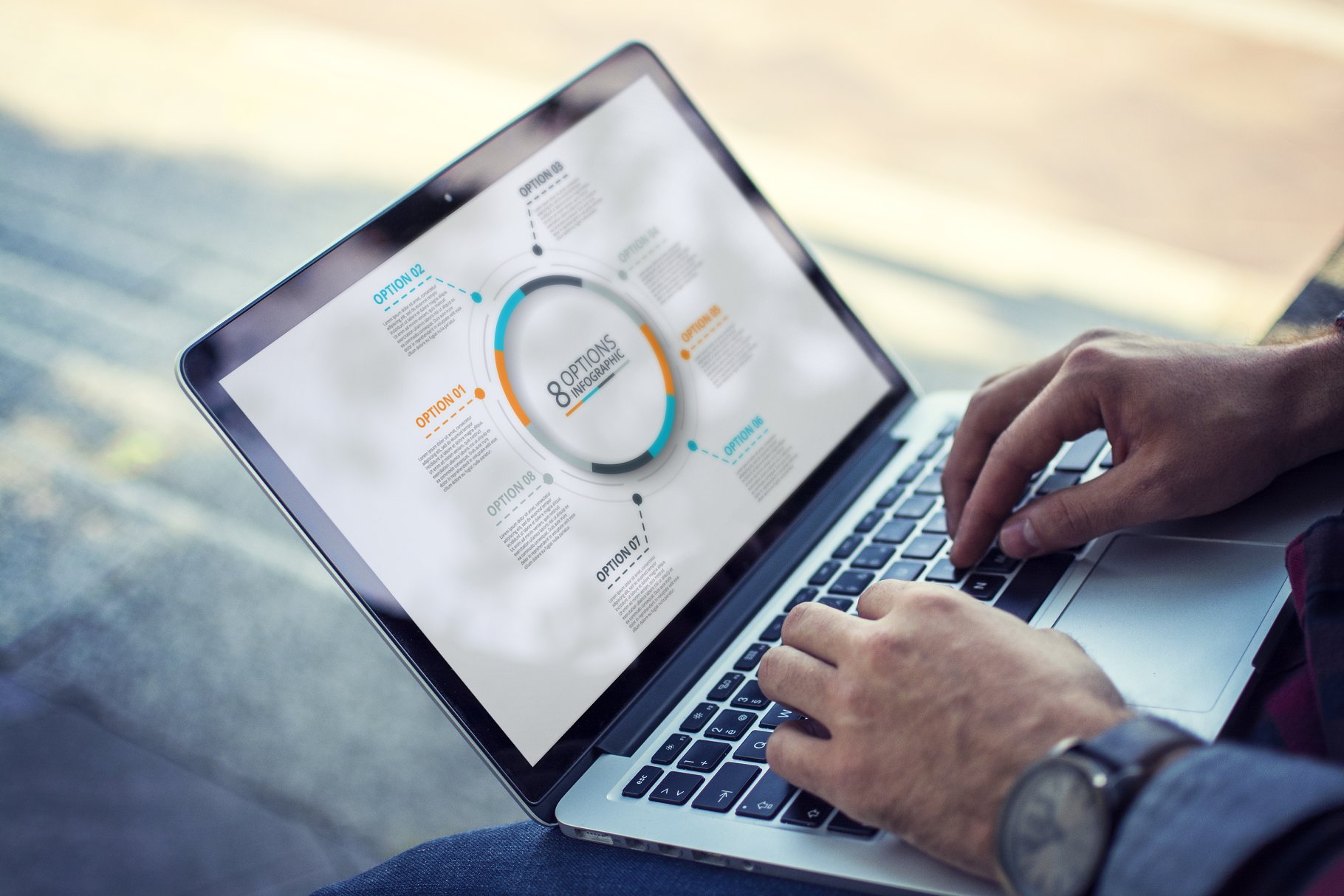 信息图表PPT素材 Infographics template set v.24插图(1)