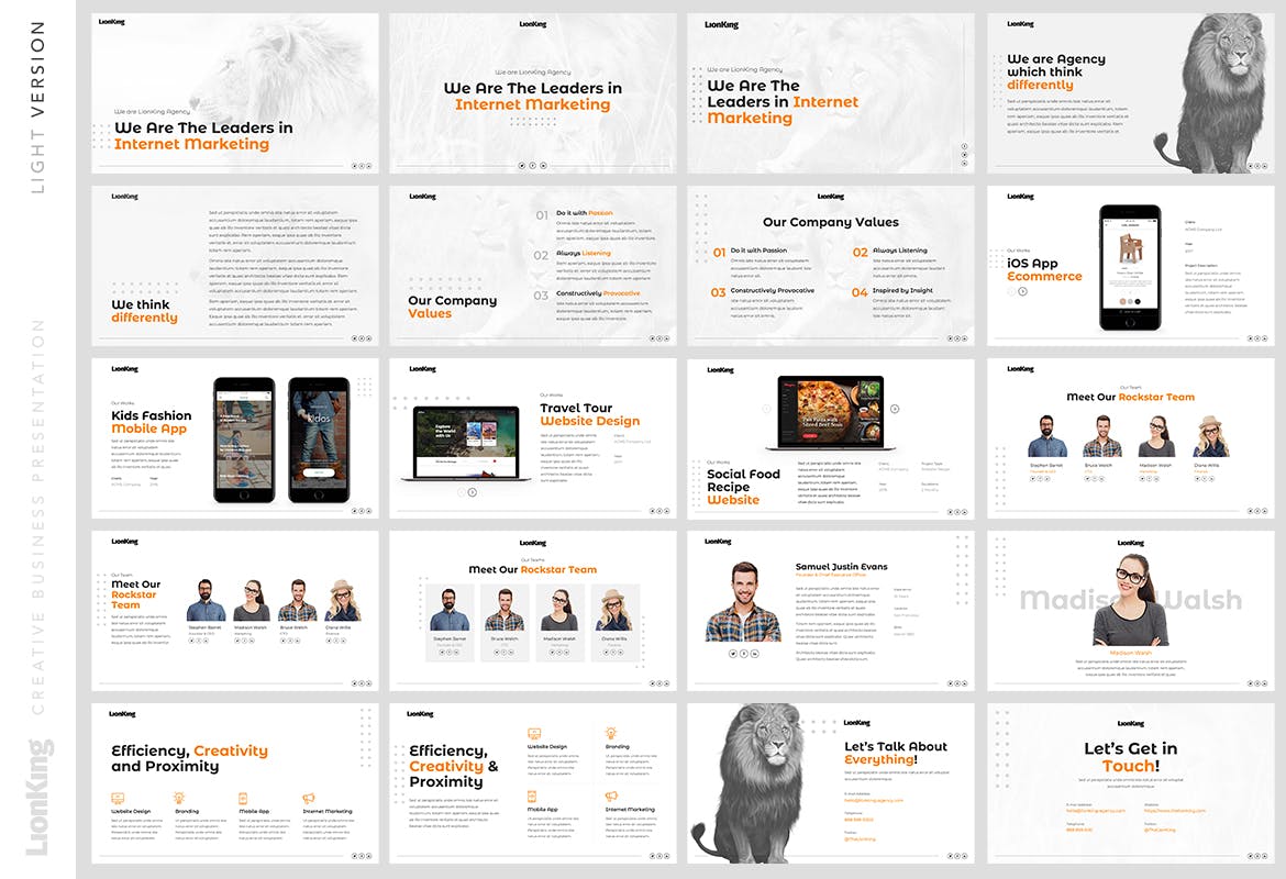 创意互联网市场营销方案PPT幻灯片模板插图(2)